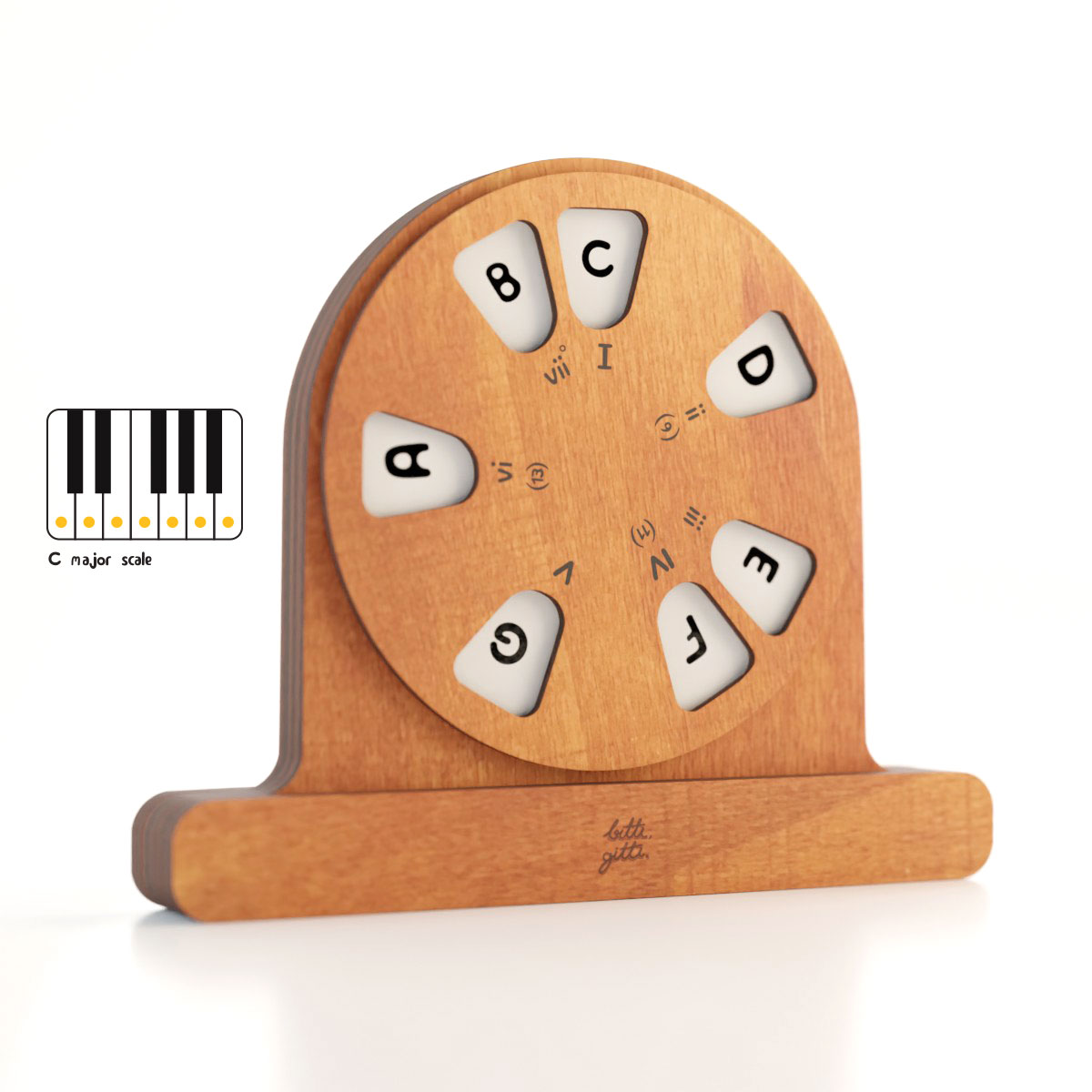 The Wooden Musical Wheel